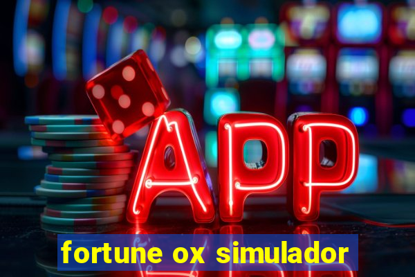 fortune ox simulador